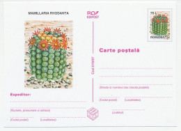 Postal Stationery Romania 1997 Cactus - Altri & Non Classificati