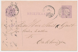 Kleinrondstempel Hijpolijtushoef - Wieringen - Enkhuizen 1890 - Unclassified