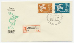 Aangetekend Amsterdam 1961 - Europa Commissie I.A.A.F - Unclassified