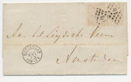 Em. 1869 Rotterdam - Amsterdam  - Storia Postale