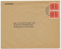 Em. Cijfer Amsterdam - Wageningen 1948 - Unclassified