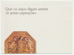 Postal Stationery Brazil - Aerogramme Madonna - The Angels Say Amen  - Otros & Sin Clasificación