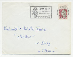 Cover / Postmark France 1964 Sea Horse - Starfish - Maritiem Leven