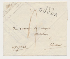 119 GOUDA - Schiedam 1811 - ...-1852 Préphilatélie