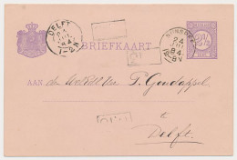 Kleinrondstempel Nunspeet 1884 - Unclassified