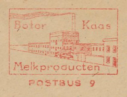 Meter Cover Netherlands 1949 Milk Factory - Butter - Cheese - Vlaardingen - Alimentation