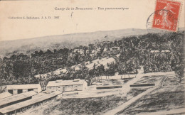 CAMP DE LA BRACONNE VUE GENERALE PANORAMIQUE 1913 TBE - Mansle