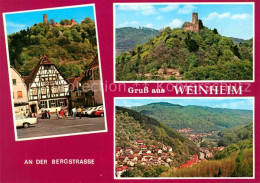 72631491 Weinheim Bergstrasse Burgruine Windeck Weinheim - Weinheim