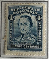 Kolumbien 1925: Revenue Stamps Of 1917 Surcharged/Overprinted Mi:CO 293-298 - Colombie