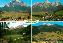 72631489 Lermoos Tirol Fliegeraufnahme Und Bergsee Lermoos - Autres & Non Classés