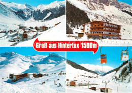 72631487 Hintertux Zillertal Hotel Neu Hintertux Seilbahn Skigebiet Hintertux - Autres & Non Classés
