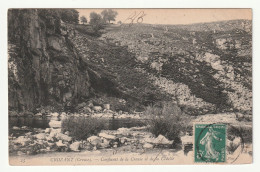 23 . CROZANT . CONFLUENT DE LA CREUSE ET DE LA CIDELLE . 1907 - Crozant