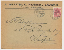 Firma Envelop Zaandam 1918 - Houthandel - Unclassified