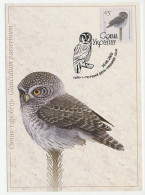 Maximum Card Ukraine 2003 Bird - Owl - Other & Unclassified