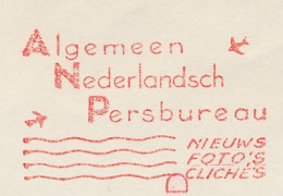 Meter Cover Netherlands 1962 ANP - General Dutch News Agency - Non Classés