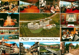 72631461 Rotenburg Fulda Fliegeraufnahme Hotel Pergola Rotenburg - Sonstige & Ohne Zuordnung