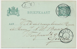 Briefkaart G. 55 Den Haag - Gouda 1901 - Ganzsachen