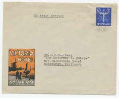 Firma Envelop Amsterdam 1934 - Victoria Hotel - Unclassified