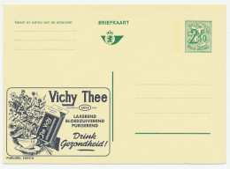 Publibel - Postal Stationery Belgium 1970 Tea - Vichy - Laxative - Purifies The Blood - Otros & Sin Clasificación