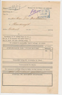 Vrachtbrief Staats Spoorwegen Den Haag - N.C.S. Harderwijk 1910 - Unclassified