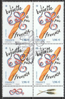 2024 - Y/T 5xxx - OBL 1er JOUR - "LA BAGUETTE DE PAIN FRANÇAISE" - BLOC 4 ISSU FEUILLET - Used Stamps