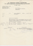 Brief Meppel 1959 - Eerste Drentsche Stoomtramweg Maatschappij  - Nederland
