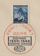 026/ Commemorative Stamp PR 40, Date 20.11.40 - Lettres & Documents