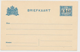 Briefkaart G. 94 B II - Onderzijde Ongetand - Postal Stationery