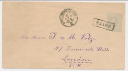 Trein Haltestempel Baarn 1889 - Cartas & Documentos