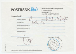 Rheden 1993 - Postbank - Ontvangstbewijs - Non Classés