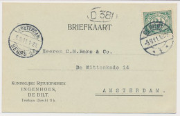 Firma Briefkaart De Bilt 1911 - Rijtuigenfabriek - Unclassified