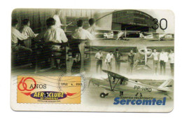 Aéro-club  Aea-clube Avion Jet   Télécarte Brésil Phonecard  Telefonkarten (K 410) - Brésil