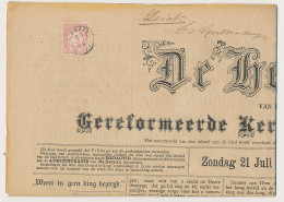 Em. 1876 Alkmaar - Zeist - Compleet Dagblad - Covers & Documents