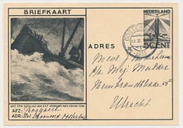 Briefkaart G. 234 Oosterbeek - Utrecht 1933 - Entiers Postaux