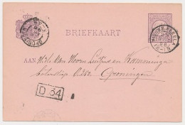 Kleinrondstempel Nieuwe Pekela 1896 - Unclassified