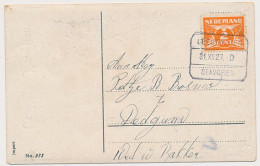 Treinblokstempel : Leeuwarden - Stavoren D 1927 - Unclassified