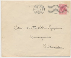 Envelop G. 20 B S Gravenhage - Oudewater 1918 - Postal Stationery