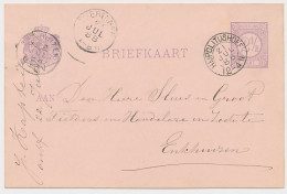 Kleinrondstempel Hijpolijtushoef - Wieringen - Enkhuizen 1888 - Non Classés