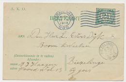 Firma Briefkaart S Gravenhage 1913 - A.K.O. - Ohne Zuordnung