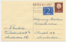 Briefkaart G. 325 / Bijfrankering Locaal Te Amsterdam 1965 - Ganzsachen