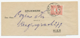 Em. 1899 Locaal Te Amsterdam - Drukwerk Wikkel - Ohne Zuordnung
