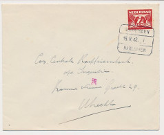 Treinblokstempel : Groningen - Harlingen I 1942 - Unclassified