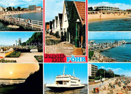 72631365 Insel Foehr Strand Hafen Strassenpartie Wyk Auf Foehr - Autres & Non Classés