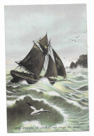 CPA - Barque De Pêche; Un Coup De Vent - TBE - L.V. Et Cie - N° 3565 -Phototypie Vasselier - - Pesca
