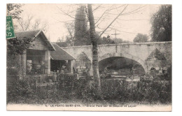 41 LOIR ET CHER - LA FERTE SAINT CYR Grand Pont Sur Le Cosson Et Lavoir - Other & Unclassified