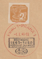 031/ Commemorative Stamp PR 40, Date 1.1.41 - Storia Postale