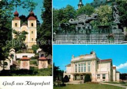 72630761 Klagenfurt Woerthersee Kreuzberlmosaiken Lindwurm Stadttheater Klagenfu - Sonstige & Ohne Zuordnung