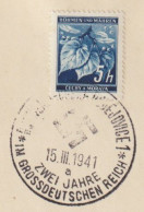 036/ Commemorative Stamp PR 47, Date 15.3.41, Letter "a" - Storia Postale