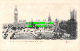R554090 Houses Of Parliament And Westminster Bridge. London. Stengel. 4301 - Autres & Non Classés