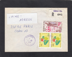 LETTRE RECOMMANDEE DE SIKASSO  AVEC TIMBRES " 1 ER FILM PARLANT/MALI VERT ". - Mali (1959-...)